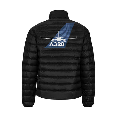 Airbus A320 Men's Stand Collar Padded Jacket e-joyer